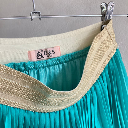 Vintage Naiste Plisseer Seelik Suurus 38-40