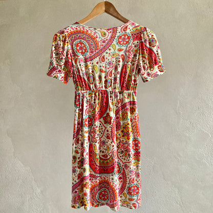 Mango Womens Floral Summer Dress Size S