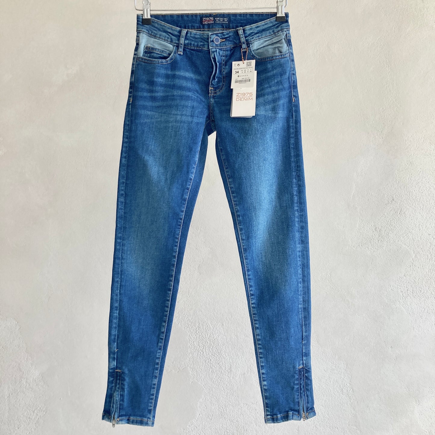 Zara Naiste Kitsad Teksad Suurus 34