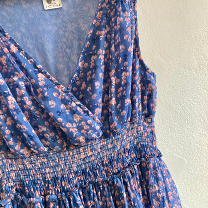 Womens Sleeveless Floral  Dress Size S