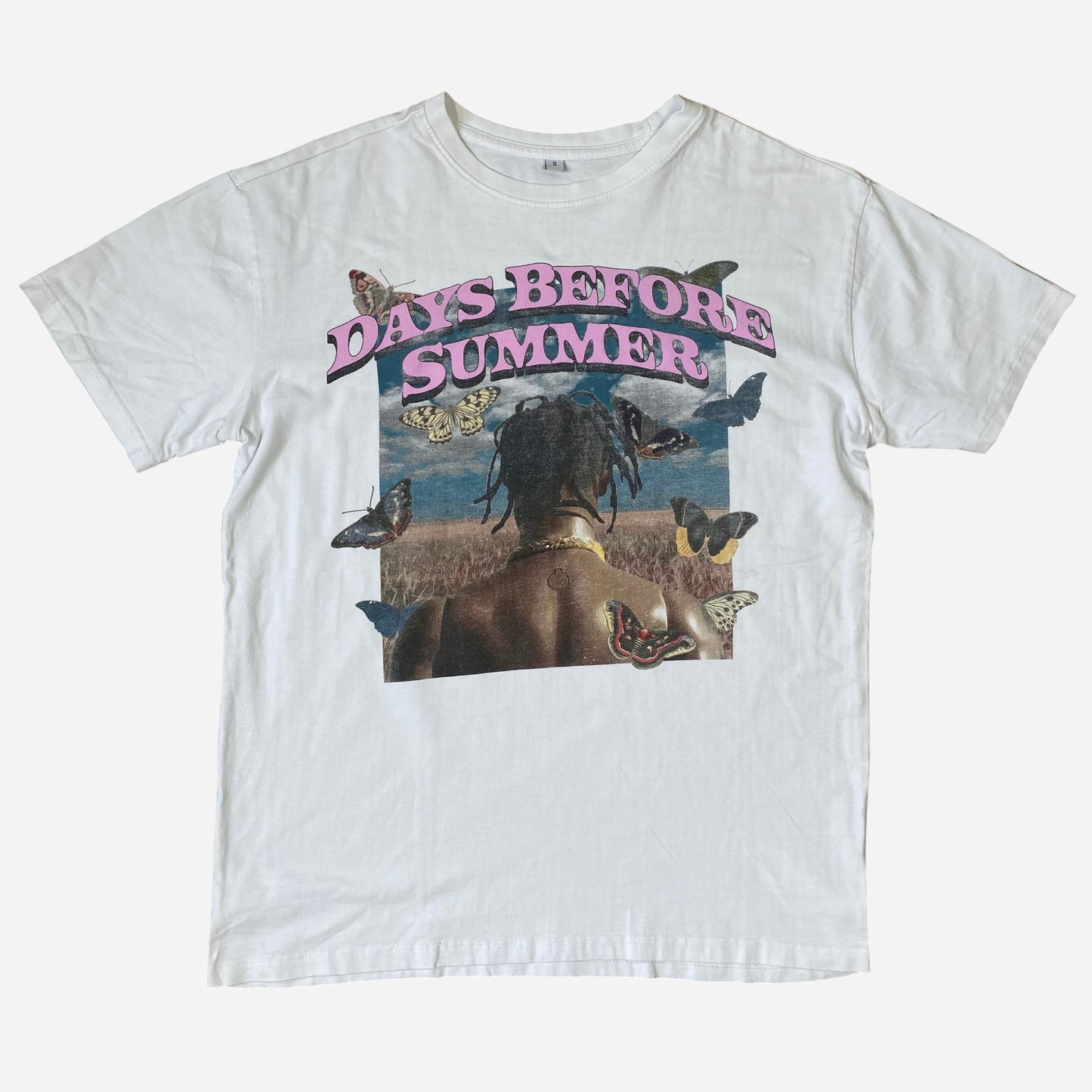 Travis Scott Day Before Summer Unisex T-Särk Suurus S 