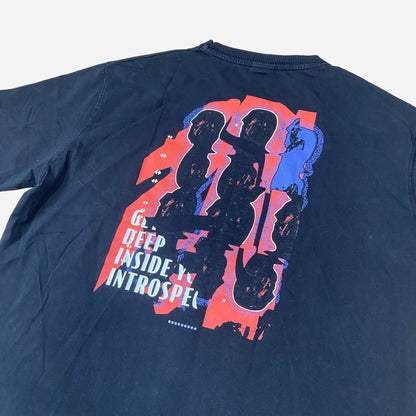 Zara Mens Black T-Shirt Size M