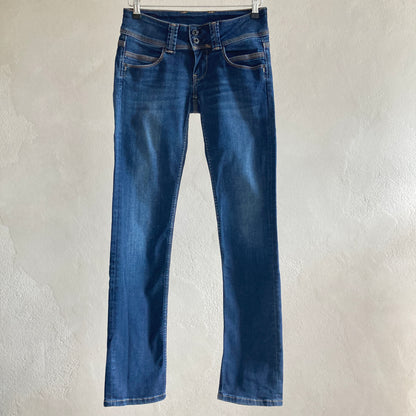 Pepe Jeans Naiste Madala Vööga Teksad Suurus 38