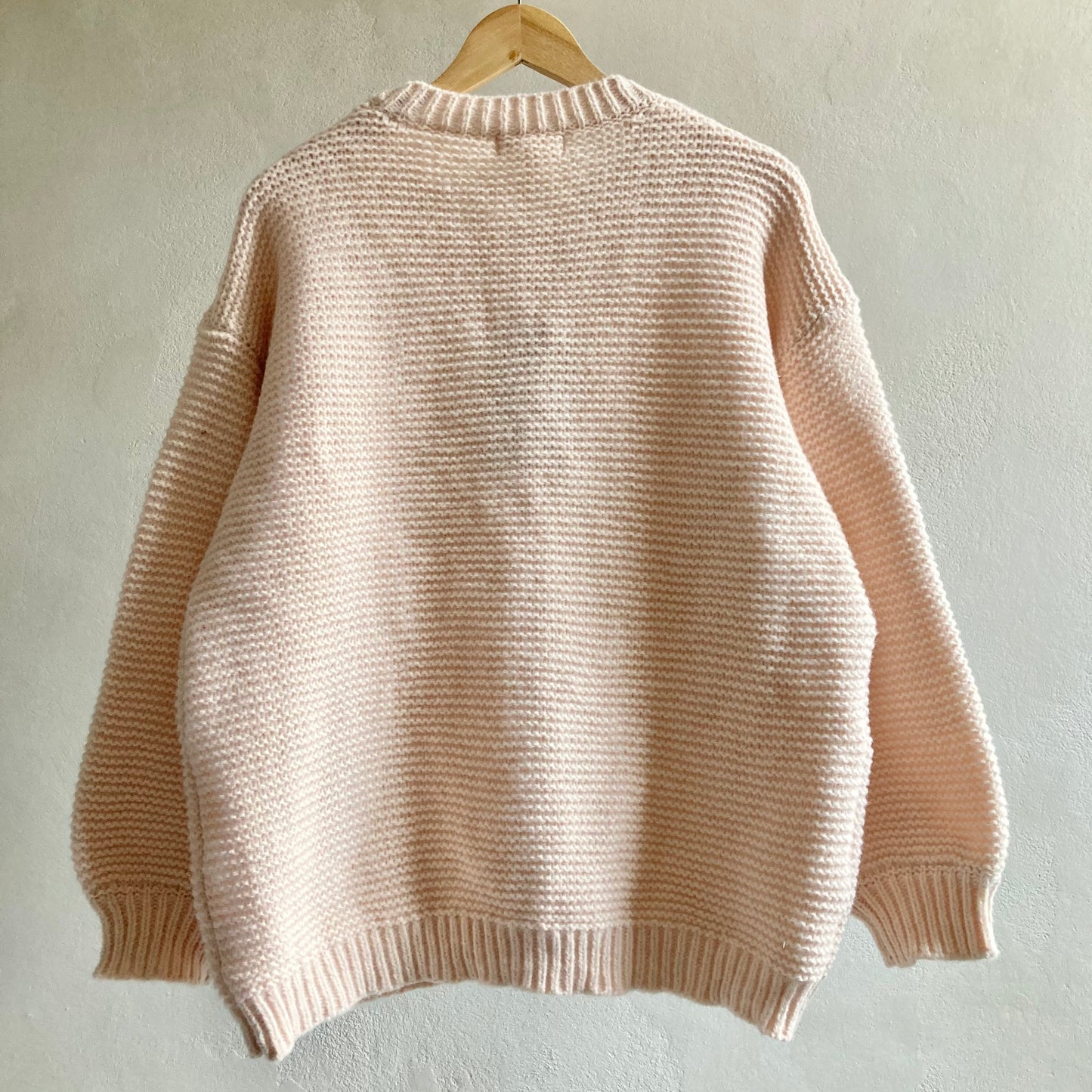 Womens Oversized Chunky Knit Jumper Size M