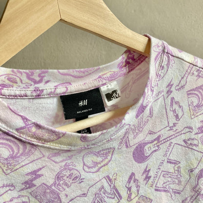 H&M Naiste MTV T-Särk Suurus XS