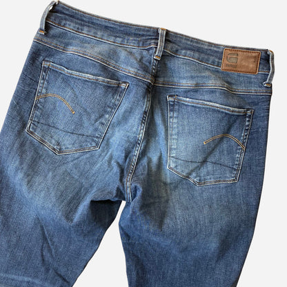 G-Star Raw Naiste 3301 Deconst Mid Teksad Suurus W33/L34 