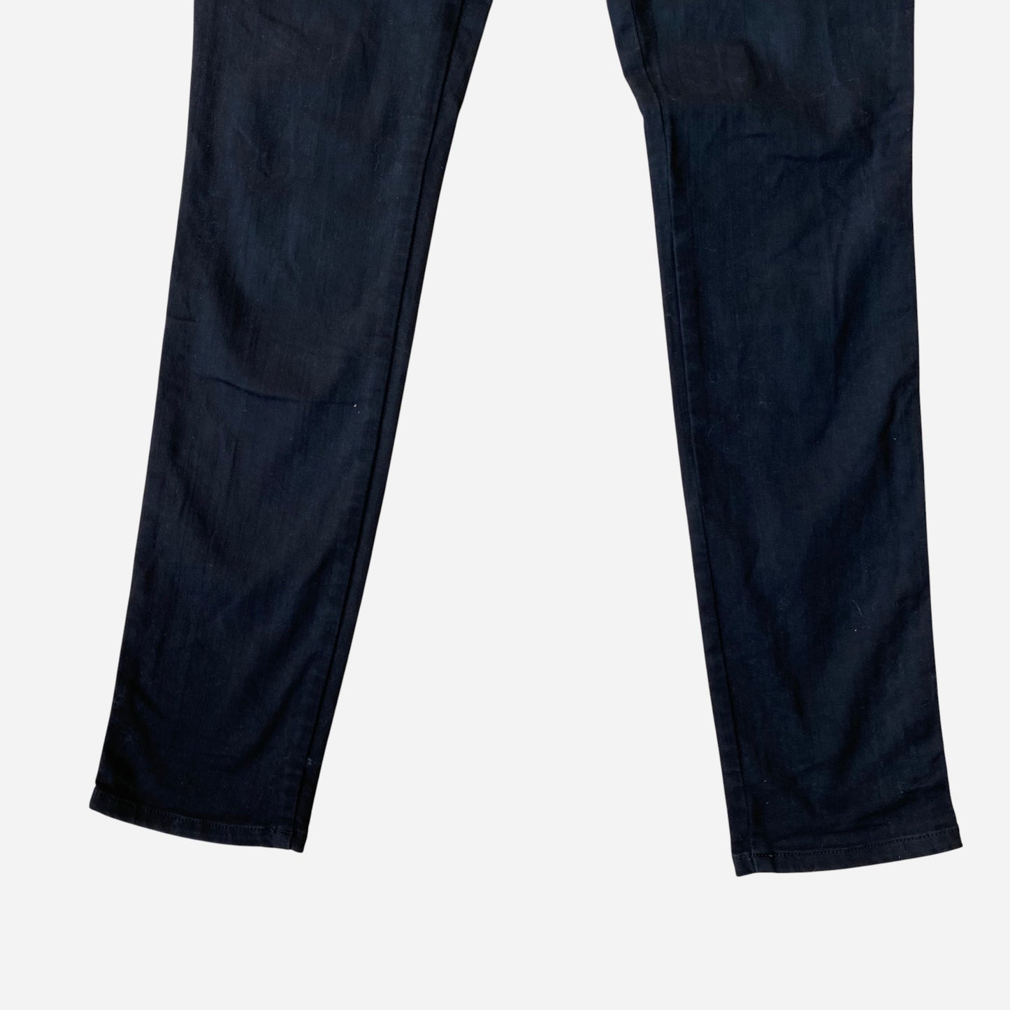 Diesel Naiste Skinny Kõrge Vööga Mustad Teksad Suurus W31/L3
