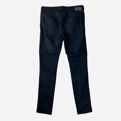 Diesel Naiste Skinny Kõrge Vööga Mustad Teksad Suurus W31/L3
