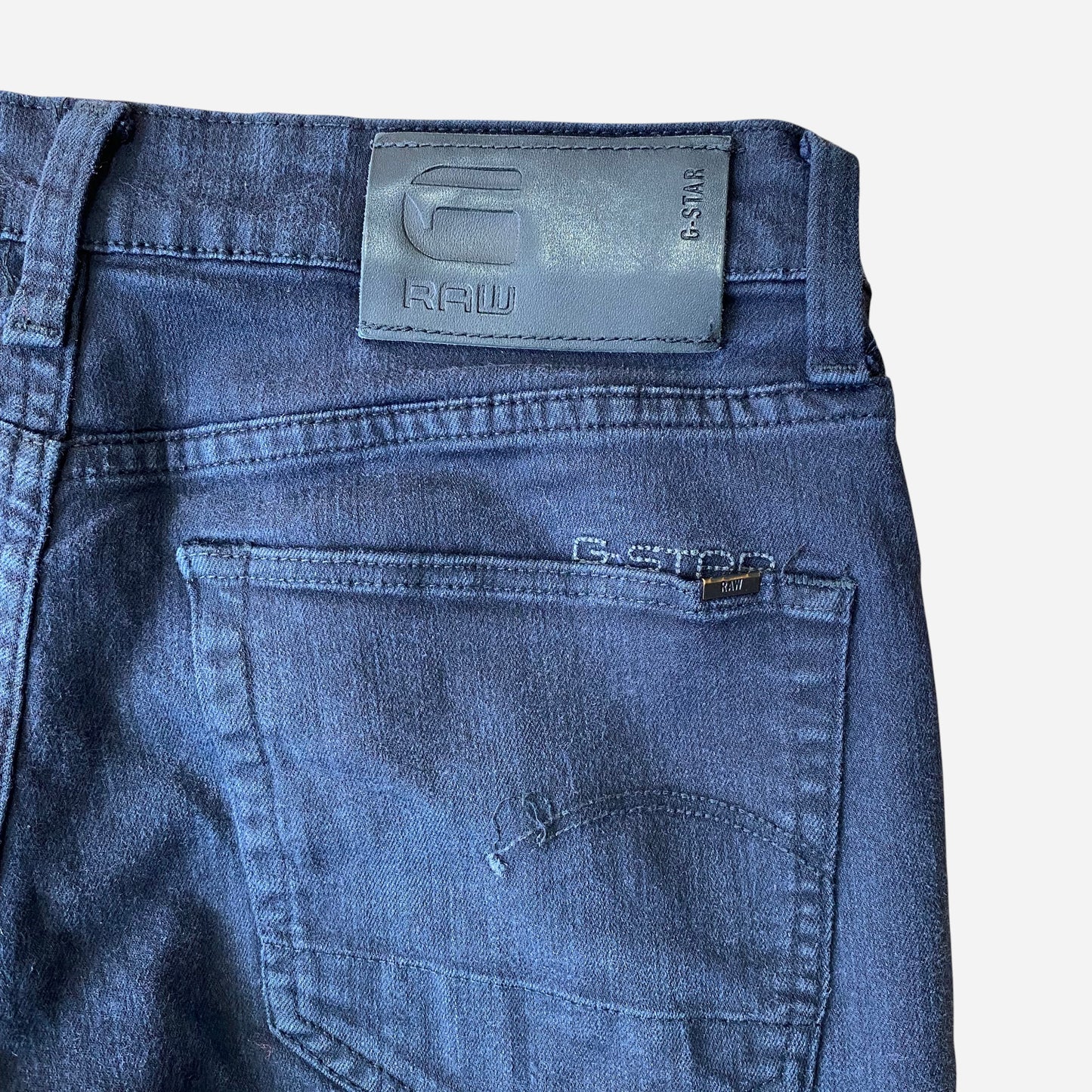 G-Star Raw Meeste 3301 Slim Mustad Teksad Suurus W31/L34
