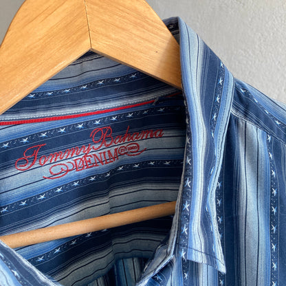 Tommy Bahama Meeste Puuvillane Särk Suurus XL