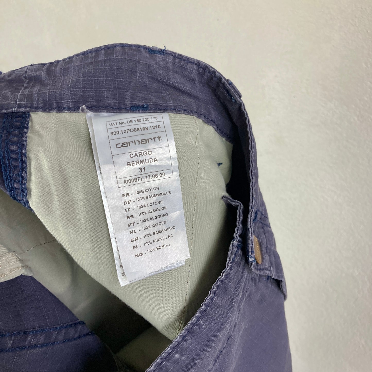Carhartt Meeste Bermuda Püksid Suurus W31 / M