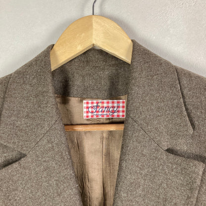 Vintage Naiste Villane Bleiser Suurus 40