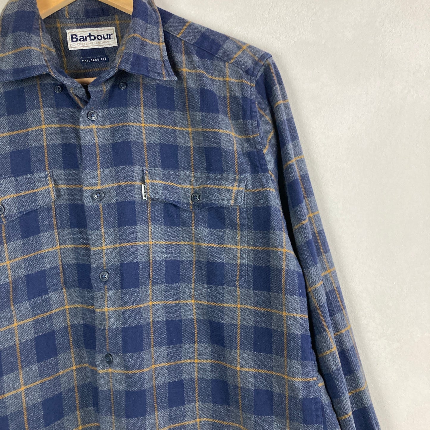  Barbour Meeste Puuvillane Särk Suurus M