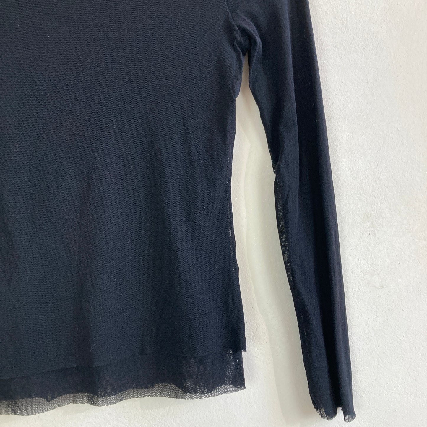 Benetton Womens Sheer Top Size S