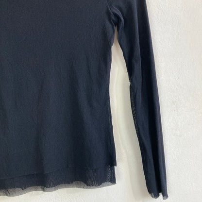Benetton Womens Sheer Top Size S