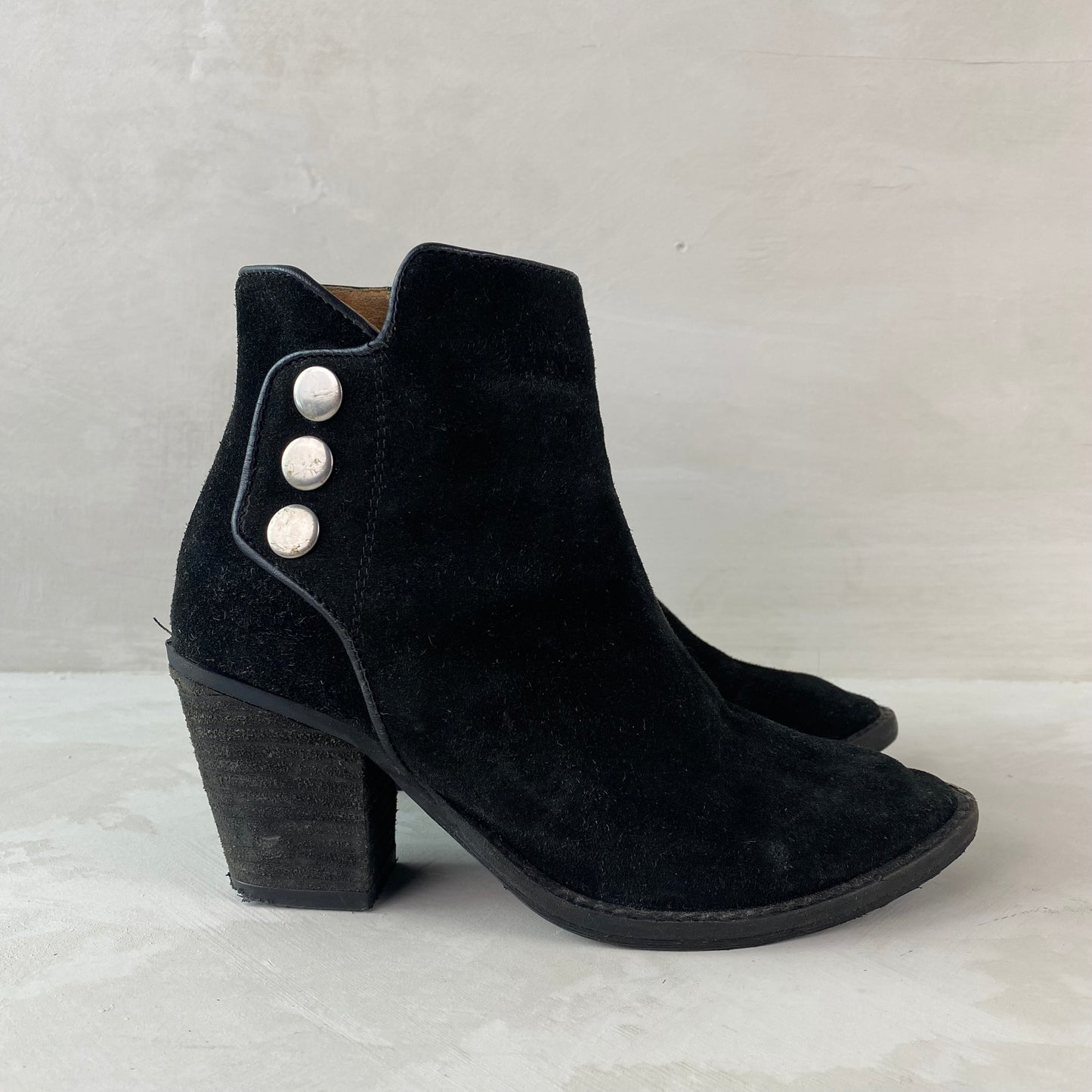 Jeffrey Cambell Womens Leather Ankle Boots Size 37
