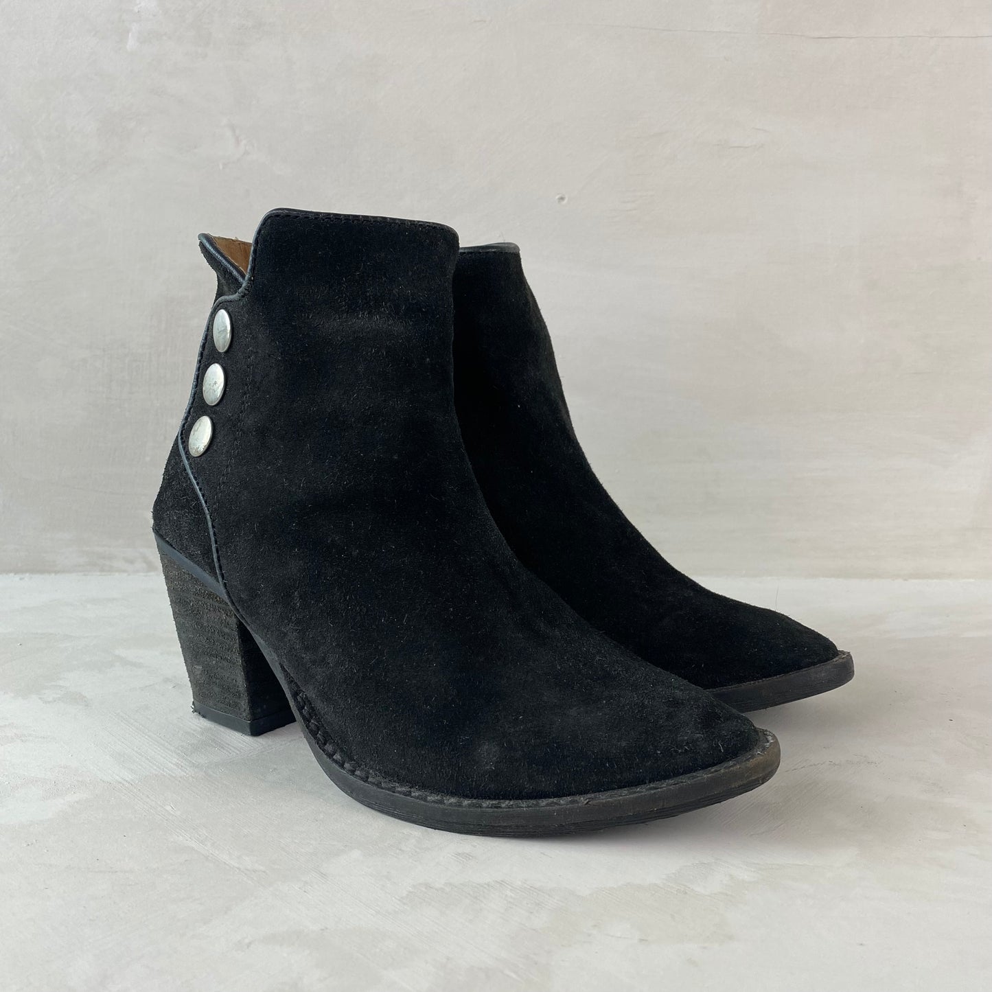Jeffrey Cambell Womens Leather Ankle Boots Size 37