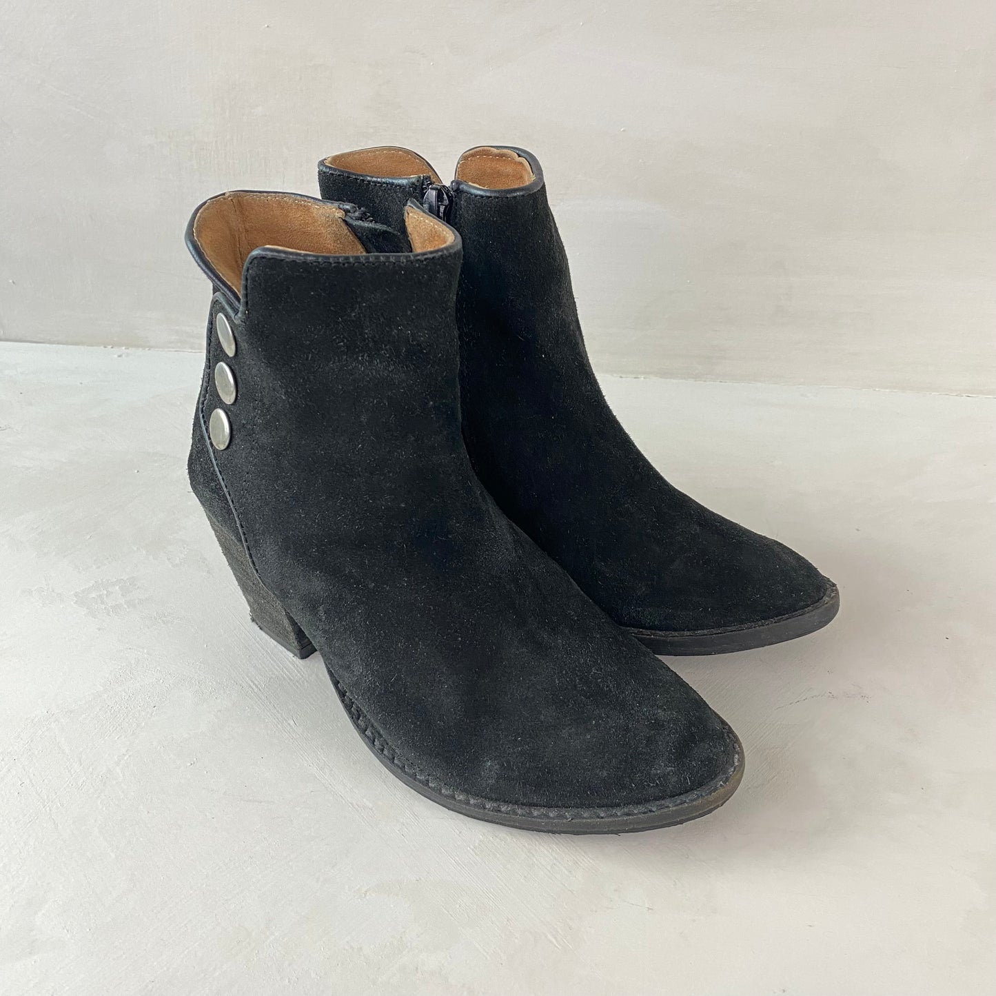 Jeffrey Cambell Womens Leather Ankle Boots Size 37
