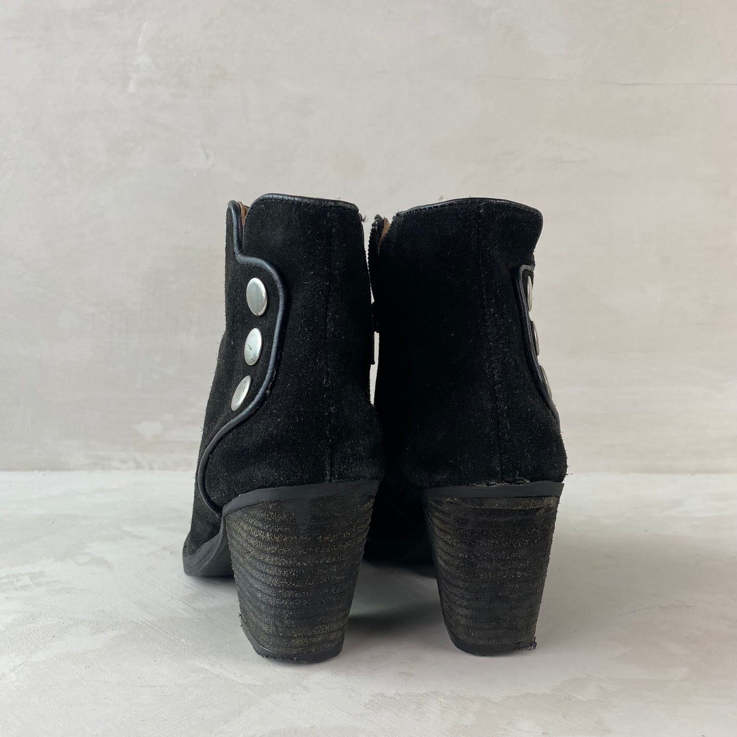 Jeffrey Cambell Womens Leather Ankle Boots Size 37