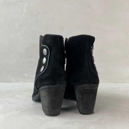 Jeffrey Cambell Womens Leather Ankle Boots Size 37