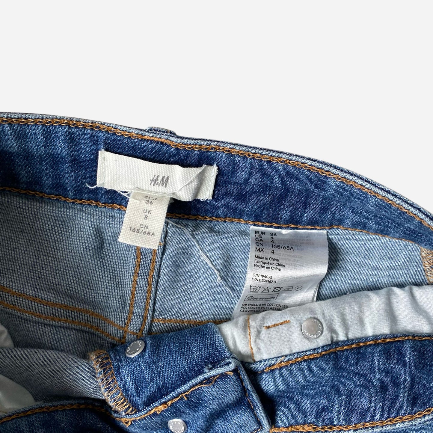 H&M Naiste Sinised Teksad Suurus 36 