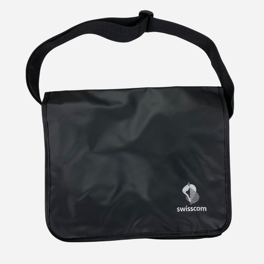 Õlakott, koolikott, Messenger bag Must