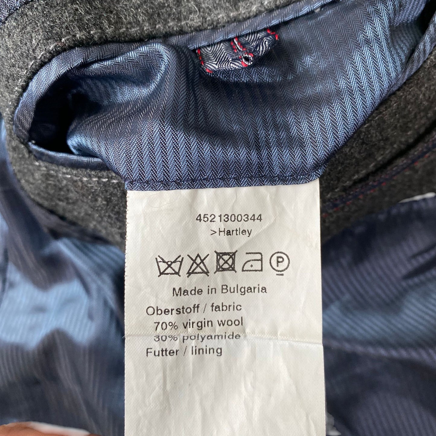 Tommy Hilfiger Meeste Villane Jakk Suurus L / 52