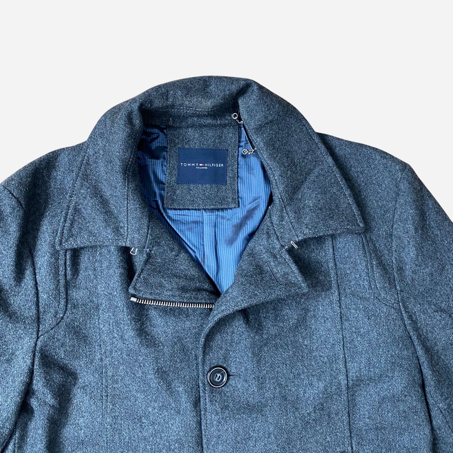 Tommy Hilfiger Meeste Villane Jakk Suurus L / 52