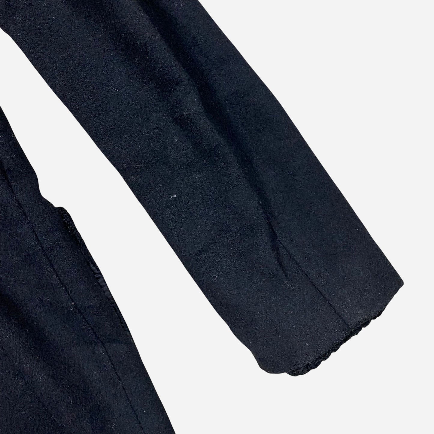 CASTRO COAT Naiste Must Mantel Suurus 38
