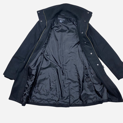 CASTRO COAT Naiste Must Mantel Suurus 38