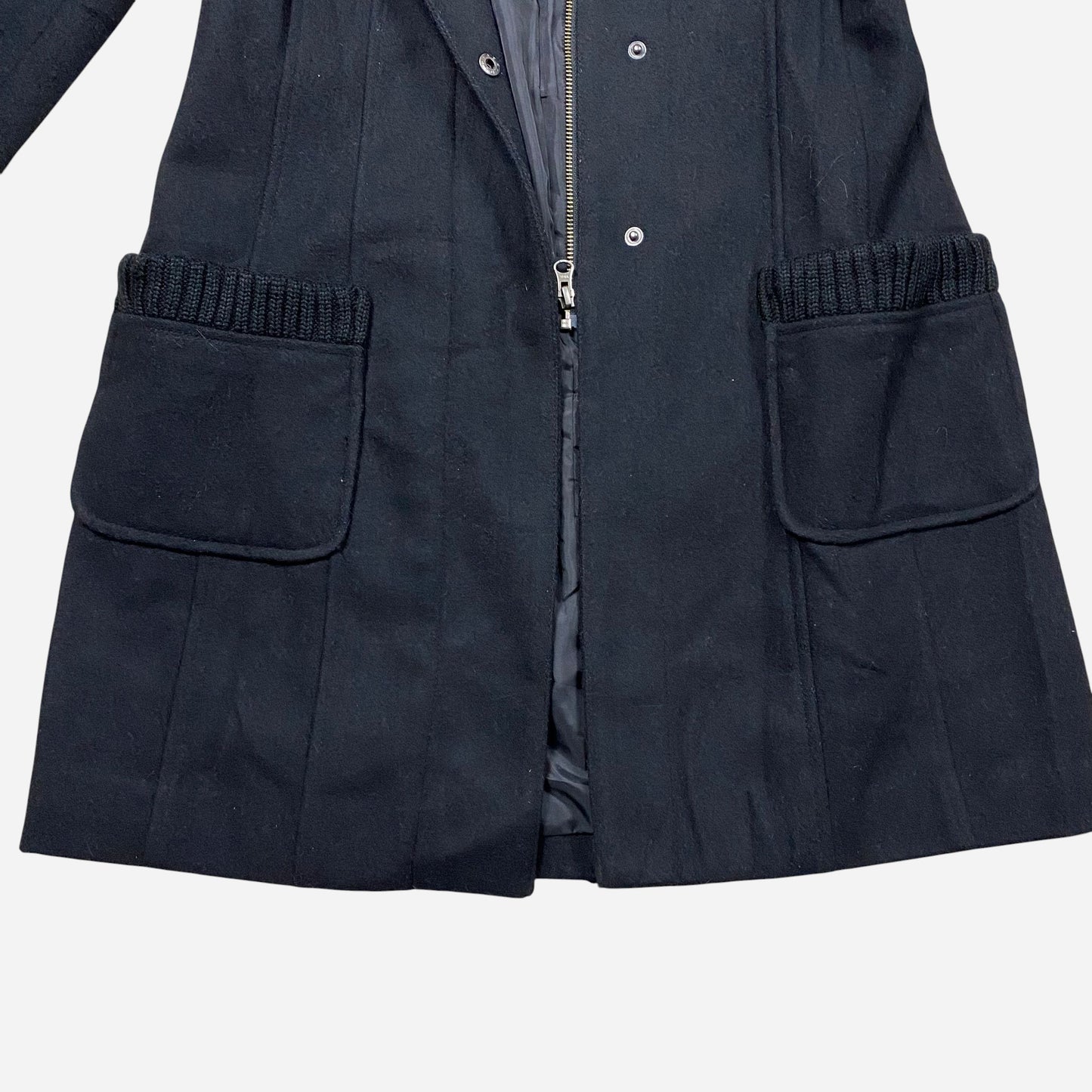 CASTRO COAT Naiste Must Mantel Suurus 38