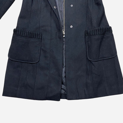 CASTRO COAT Naiste Must Mantel Suurus 38