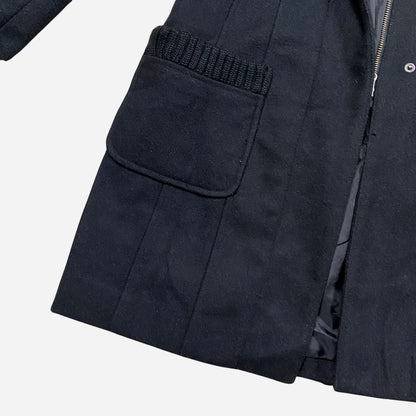 CASTRO COAT Naiste Must Mantel Suurus 38