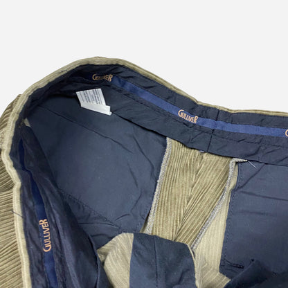 Gulliver Meeste Corduroy Velvet Püksid Suurus 44 / S