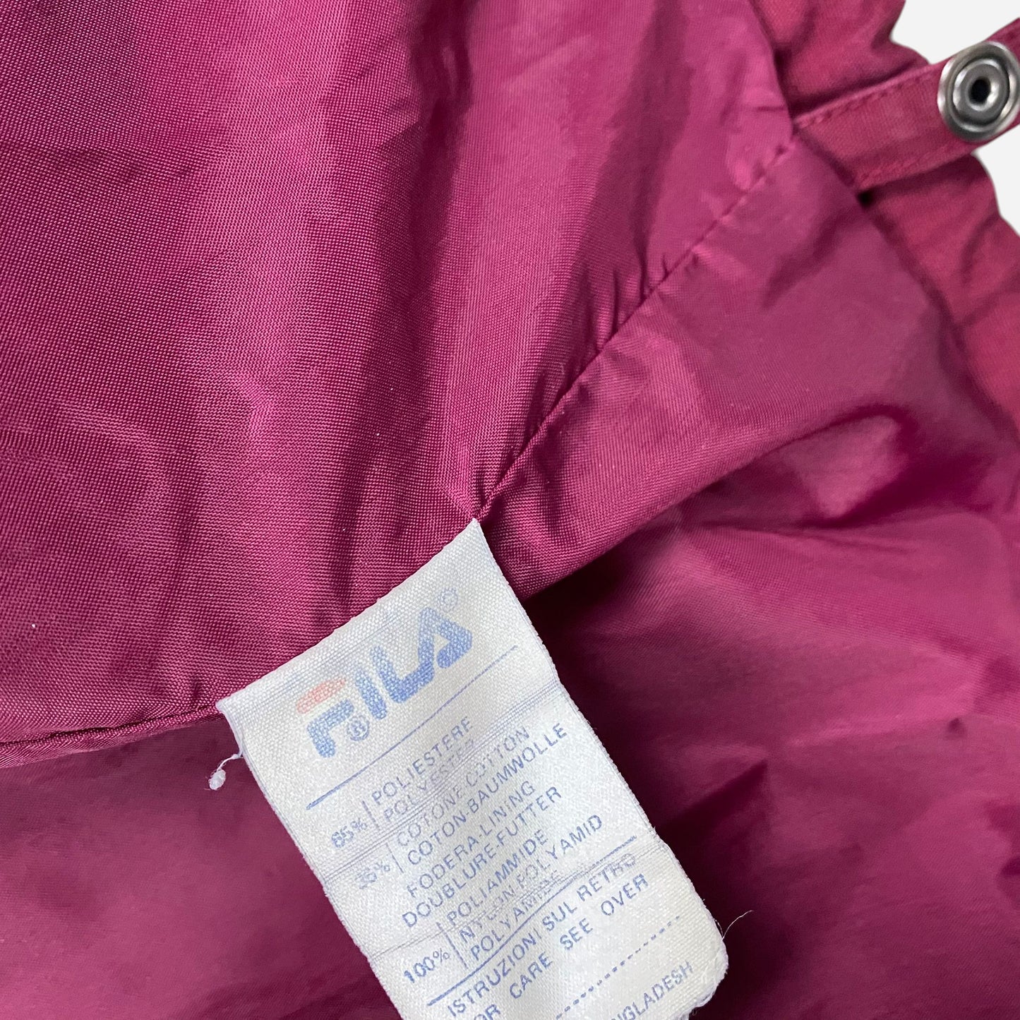 Vintage Fila Unisex 2in1 Jope Suurus M