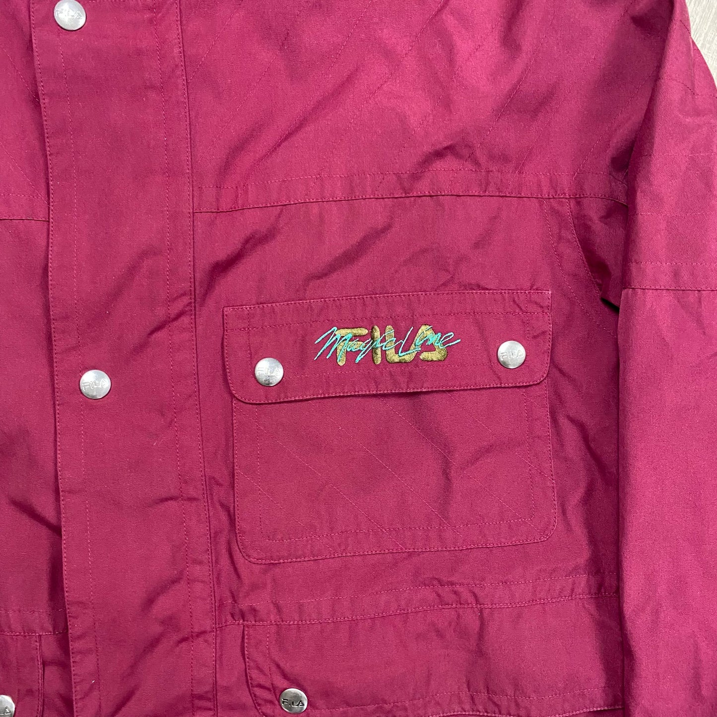 Vintage Fila Unisex 2in1 Jope Suurus M