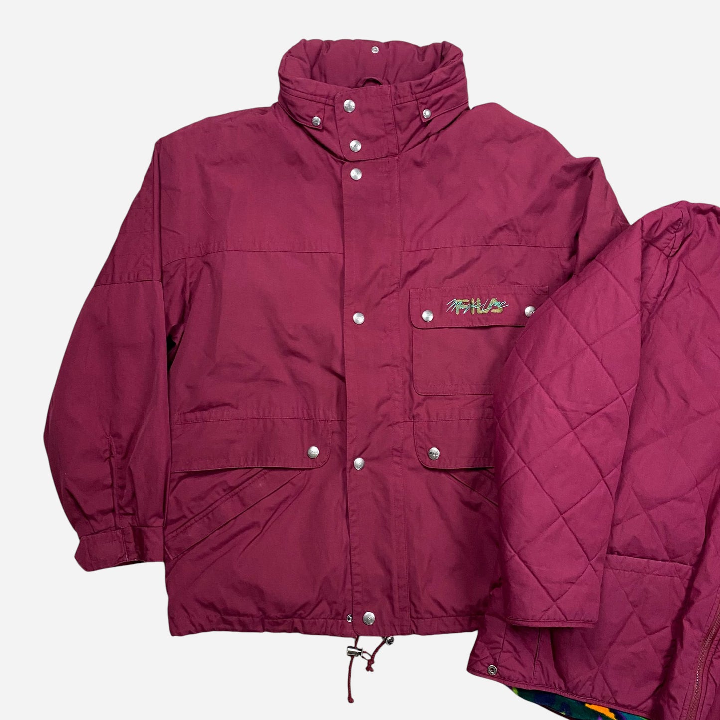 Vintage Fila Unisex 2in1 Jope Suurus M