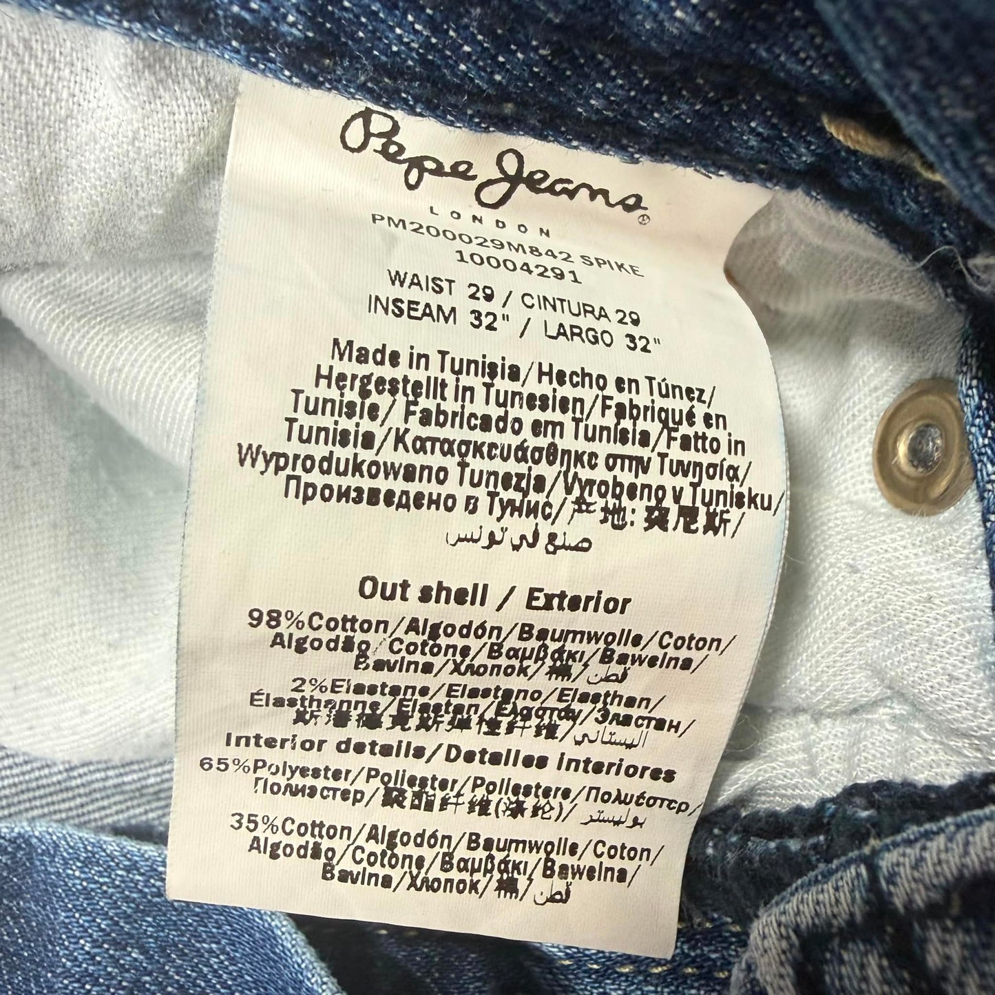 Pepe Jeans Meeste Teksad Suurus W29/L32