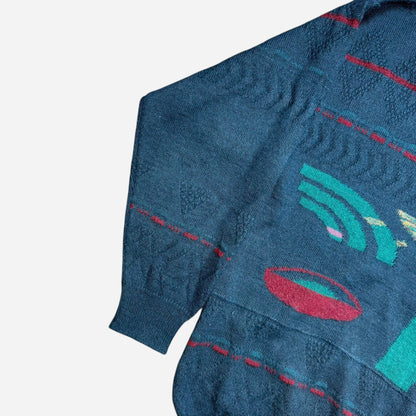 Emilio Cloud Meeste Vintage Kampsun Suurus L