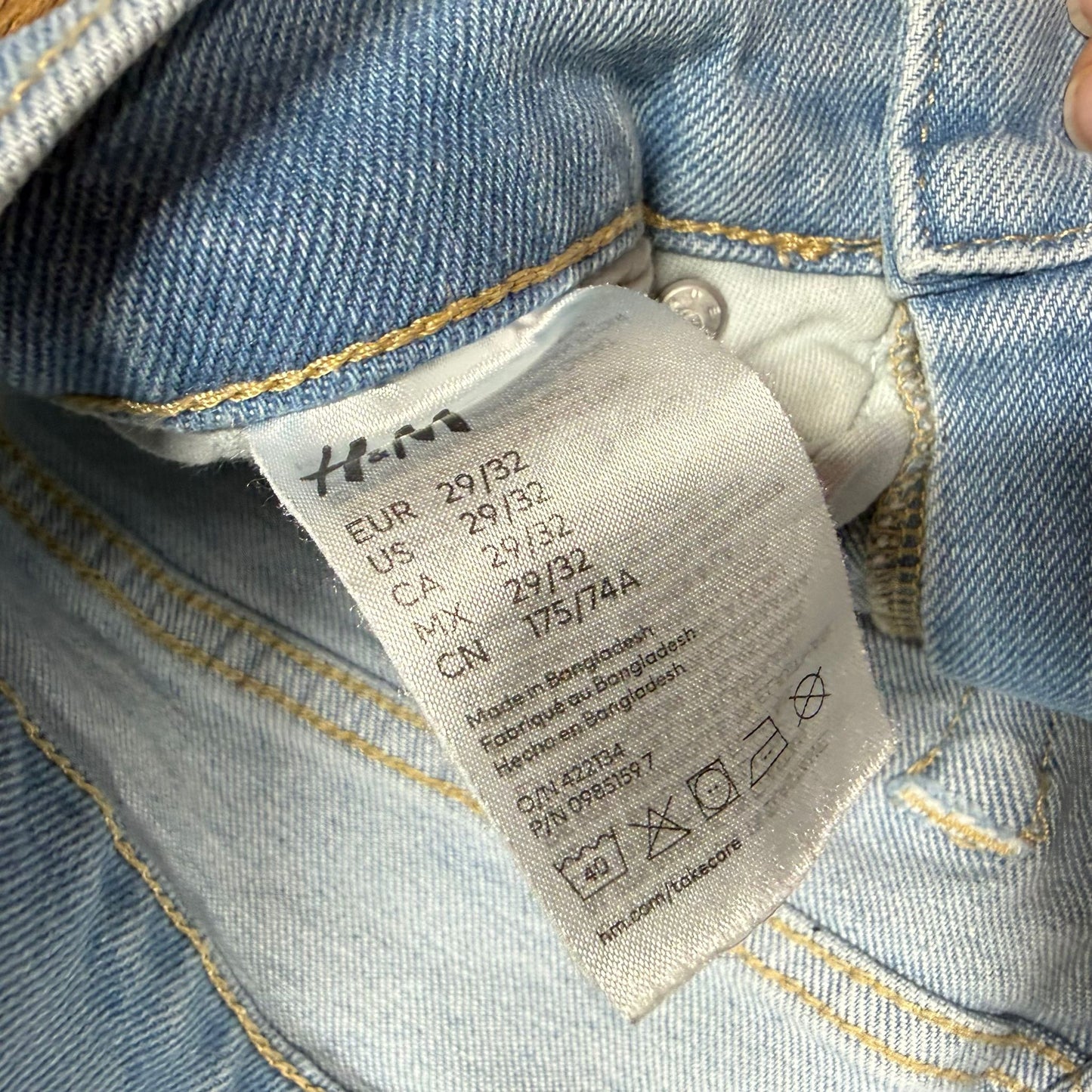 H&M Naiste Teksapüksid Suurus W29/L32