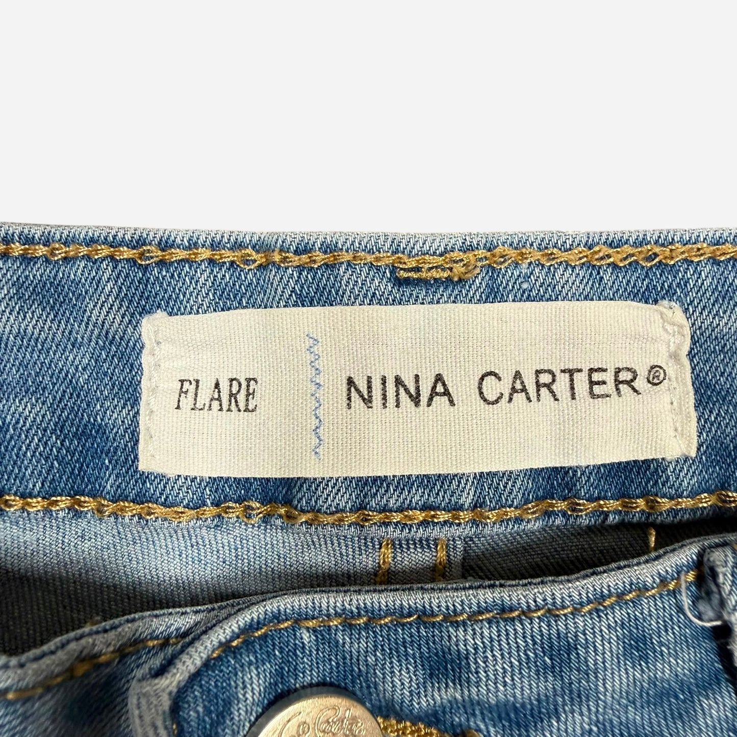 Nina Carter Naiste Teksapüksid Suurus L