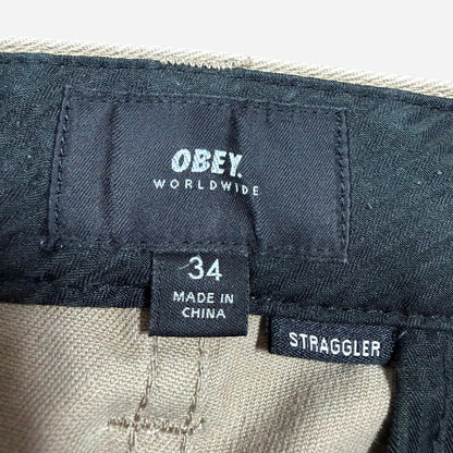 Obey Meeste Püksid Suurus 34