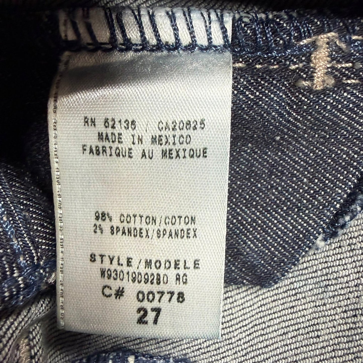 Guess Naiste Teksapüksid Suurus S