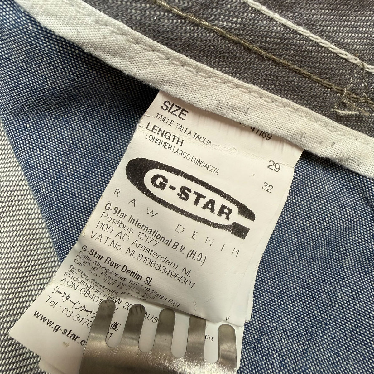 G-Star Raw Meeste Teksad Suurus W29/L32