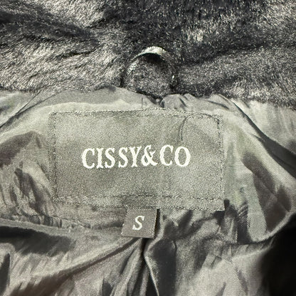 Cissy&CO Naiste Kunstkarusnahast Poolmantel Suurus S