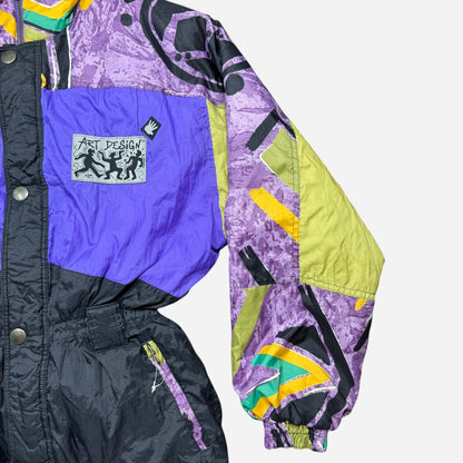 Ninety Eight Laste Vintage-suusakombinesoon Suurus 176