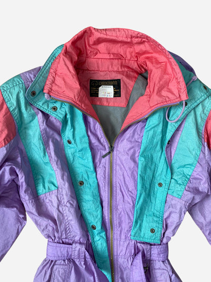 Vintage DESCENTE Naiste Talve - Suusa Püksid Ülikond Ski 40
