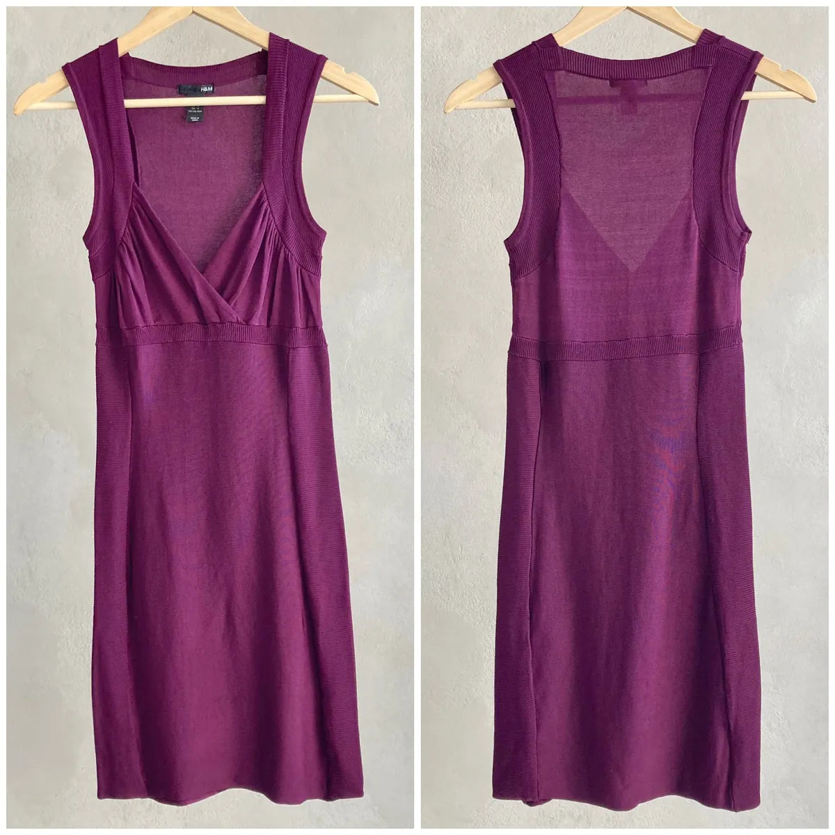 H&M Womens Purple Dress Size S