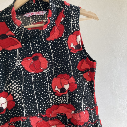 Womens Floral Mini Dress Size S